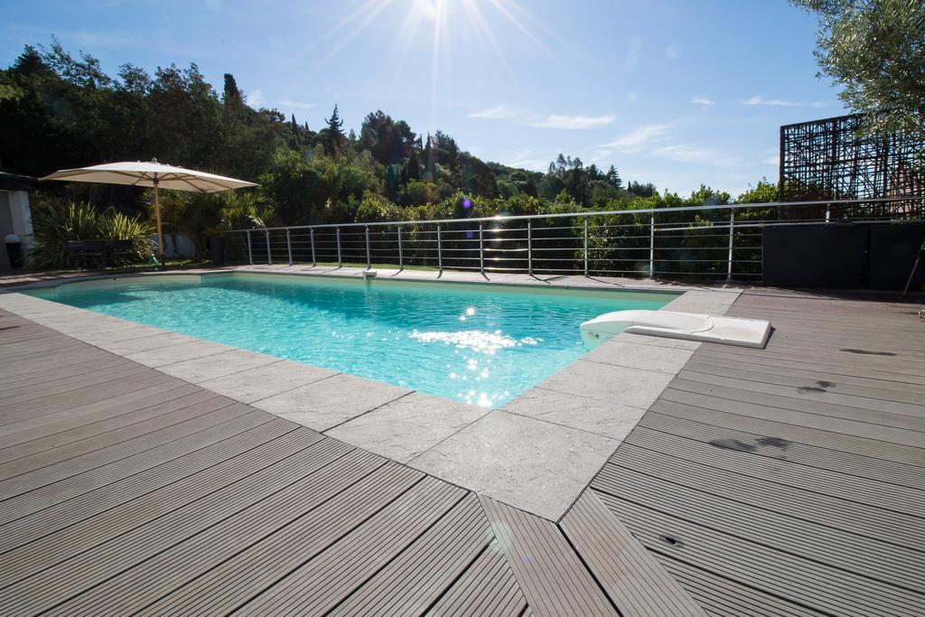 Villa Louancelie B&B キャバレール・シュル・メール エクステリア 写真