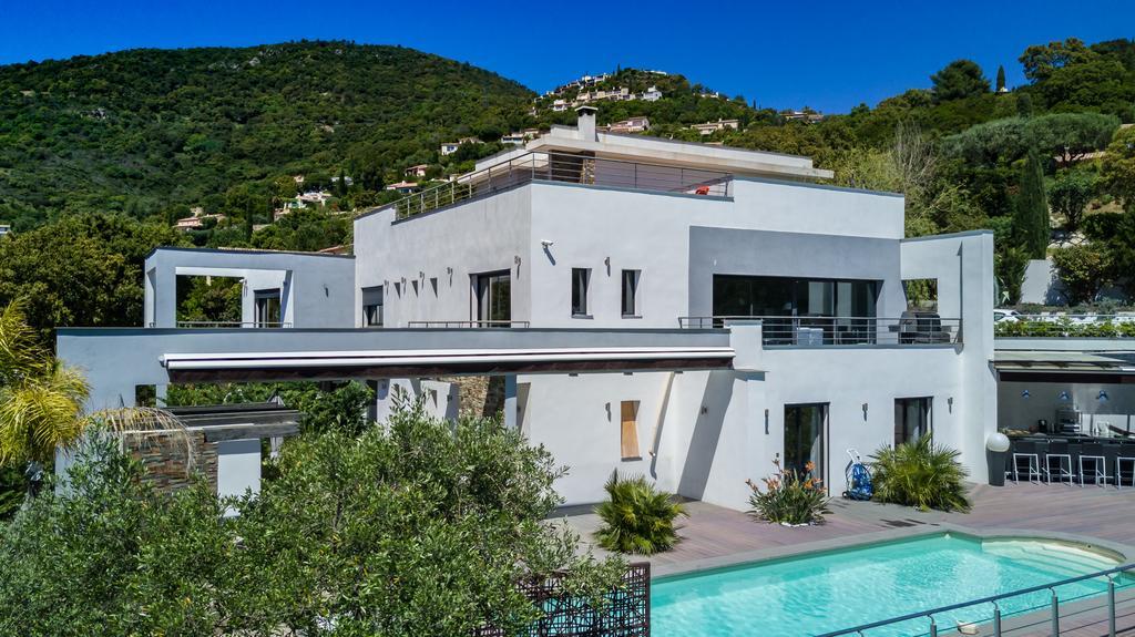 Villa Louancelie B&B キャバレール・シュル・メール エクステリア 写真
