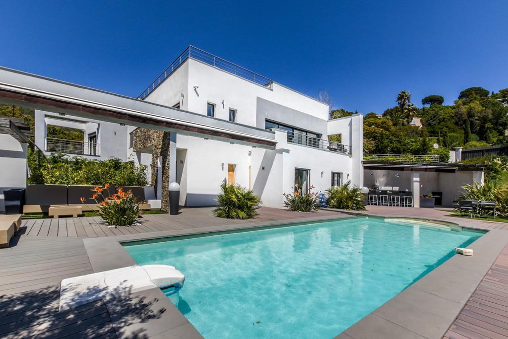 Villa Louancelie B&B キャバレール・シュル・メール エクステリア 写真